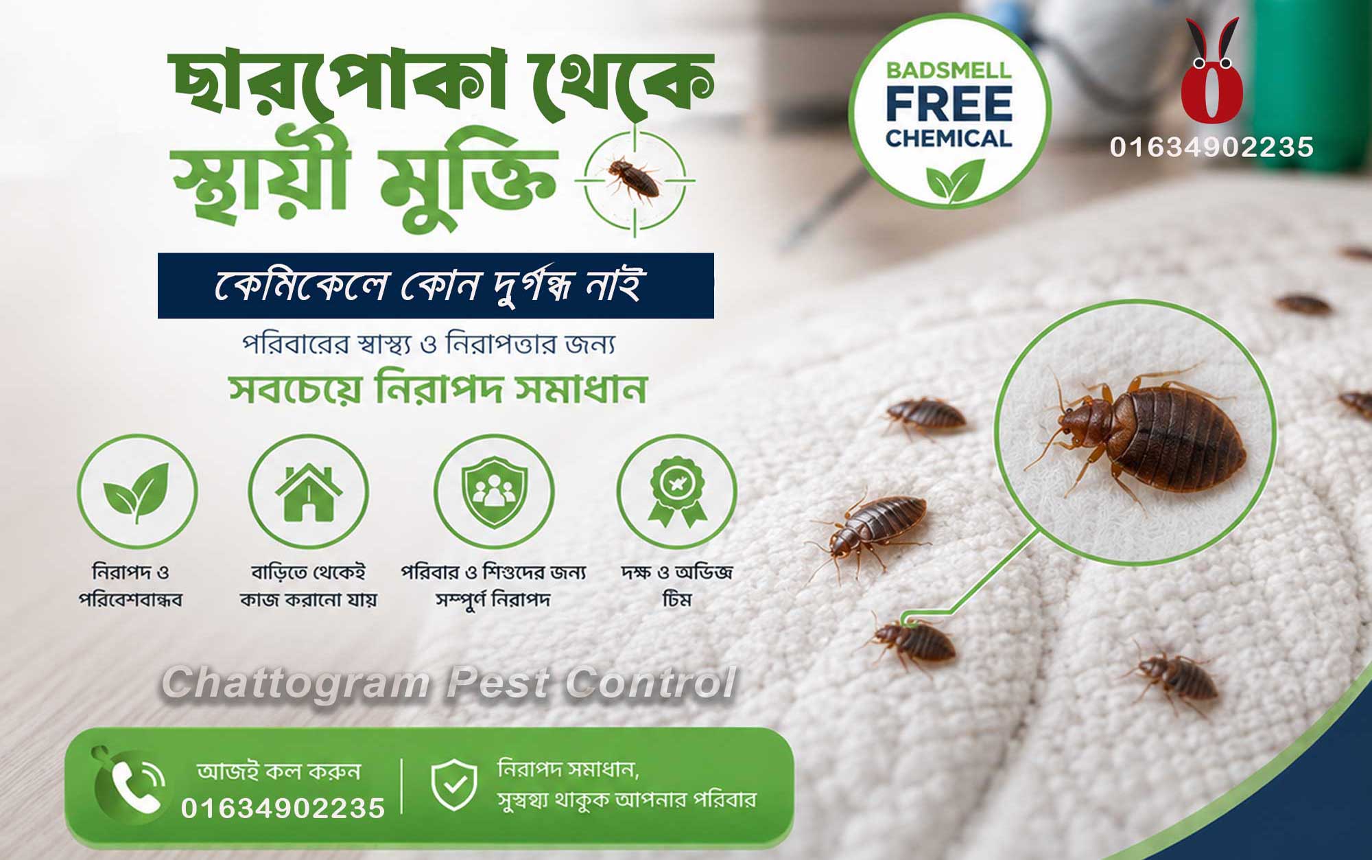 Professional Bed Bug Control Service in Chattogram