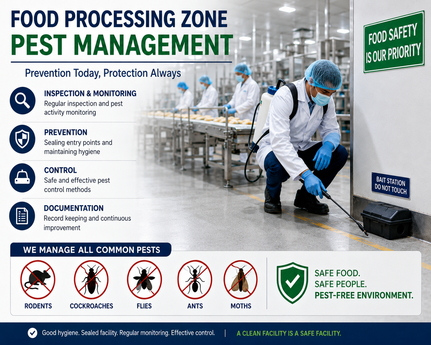 Food Processing Zone Pest Control in Chattogram