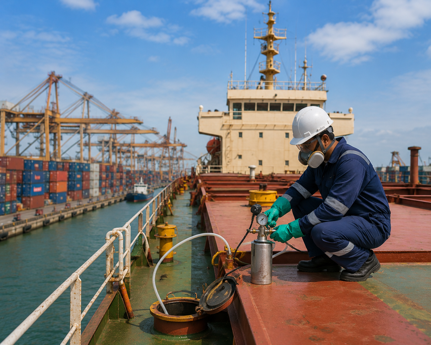Vessel Fumigation and Cargo Treatment in Chattogram Port