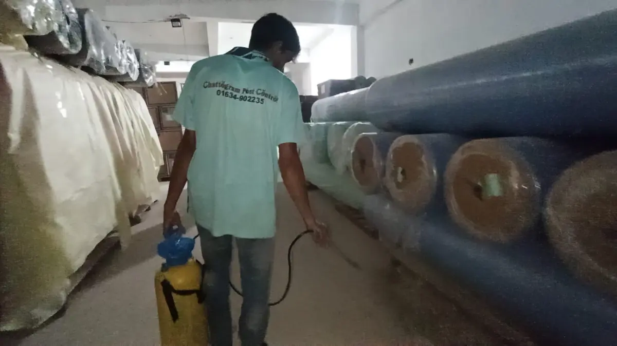 Pest Control Service at a Medical Wear Manufacturing Garment Factory in Chattogram EPZ ✅