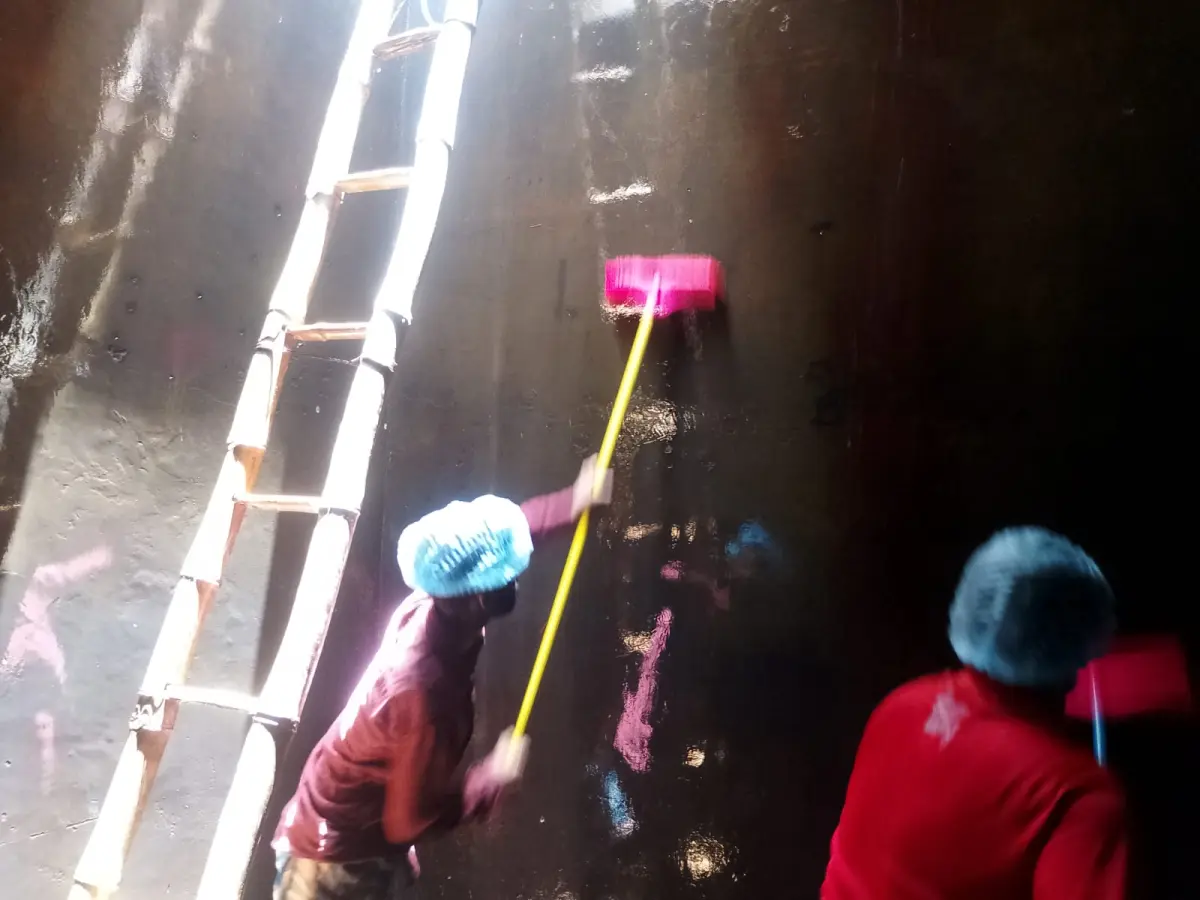 Water Tank Cleaning Service Completed at Fish Processing Plant, Karnaphuli